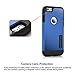 iPhone 6S Case, Poweradd Apple iPhone 6 6S Case with Double Layer Shock Absorbing Soft Interior Hard Blue Case for iPhone 6 6S (4.7