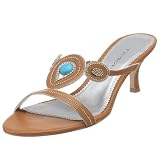 A. Marinelli Women's Caryn Low Heel Sandal,Camel,10.5 M