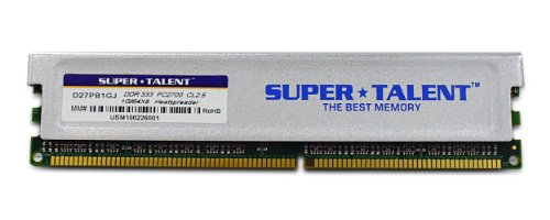 Super Talent DDR333 1GB/64X8 CL2.5 16-Channel Memory PC and Mac G5 D27PB1GJ