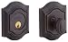 Baldwin 8237.112 Bethpage Deadbolt 2-1/8-Inch Door Prep, Venetian Bronze