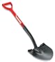 Corona Clipper 14-Gauge Round Point Hollow Back Shovel with Fiberglass D-Handle, SS65030