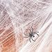 6 HALLOWEEN SPIDER WEBS/Party HAUNTED HOUSE DECORATIONS/w SPIDER