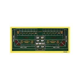 Las Vegas Craps Table Felt Layout