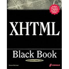 XHTML Black Book (Little Black Book)