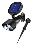 Eigenschaften Esotec  / Aluminium Solar Spotlicht mit Steckspiess und Wandhalterung