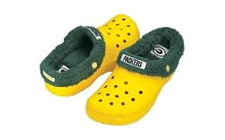 Crocs Mammoth Green Bay Packers Kids Youth size 2
