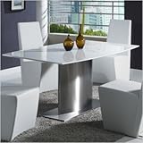 IMAGE OF Cynthia Dining Table Color: White