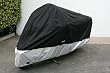 Heavy Duty Motorcycle cover (XXL). Includes cable & lock. Fits up to 108" length Large cruiser, Tourer, Chopper.