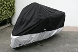 Heavy Duty Motorcycle cover (XXL). Includes cable & lock. Fits up to 108" length Large cruiser, Tourer, Chopper.