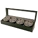 NEW Watch Winder For 8 Automatic Watch Built in IC Program AC Operation Black Finish Gift Box