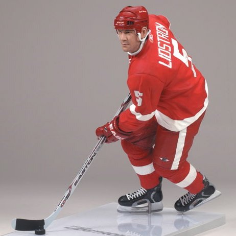 McFarlane Toys NHL Sports Picks Series 20 Action Figure: Nick Lidstrom 2 (Detroit Red Wings) Red Jersey
