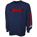 Buffalo Bills Navy Blue Flea Flicker Long Sleeve T-shirt
