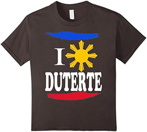 Kids Duterte DU30 T-Shirt 10 Asphalt