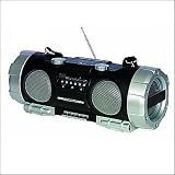 Produkt-Bild: Ghettoblaster / Radiorecorder Boombox 800W (McVoice 'GB-1200 USB) CD, MP3, USB/SD-Slot, Radio Kassette