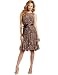 Jessica Howard Women's One Piece Pintuck Dress, Animal, 6