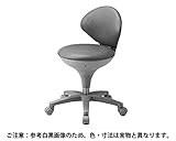 WS021-VPI ワーキングスツール 背付 ビニールレザー ピンク　東洋工芸