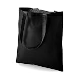 Produkt-Bild: Westford Mill Cotton Shoulder tote bag in Schwarz