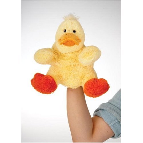 Childrens Toyshop  Toys : Plush Duck Body Puppet 9"