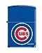 Sporting Goods : Chicago Cubs Zippo Lighter Matte Blue MLB Official
