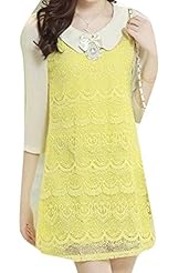 General Print Long Sleeves Summer  Dress