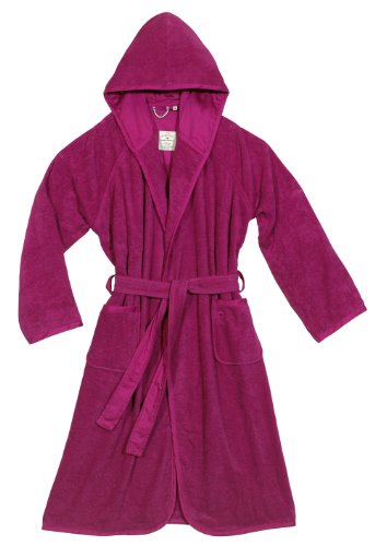 Tom Tailor 100302/921/703 \"Feel-Good\" Bademantel, mit Kaputze, Gr. L, pink Preisvergleich