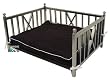 Hundebett Hundesofa Hundecouch Bett Hund `Black Luxus`