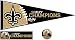 New Orleans SAINTS Super Bowl XLIV Champs PENNANT + Fan Pk