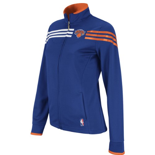 Adidas New York Knicks Womens On-Court Track Jacket Medium