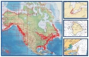 FUGAWI Fugawi Aboard Quilted Raster Charts - US & Canada / FUG-ABR-USCAN-LSB /