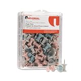 UNV31309 - Assorted Fashion Color Push Pins