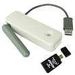 WiFi Wireless Networking Adapter Network adapter for Microsoft Xbox 360 w/AGPtek USB ALL in one Card reader