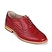 Wanted Shoes Women's Babe Oxford, Red, 7.5 M US