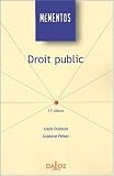 Revue Editions Dalloz - Sirey  / Droit public : Capacité, 15e édition