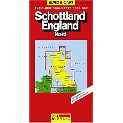 RV Euro Regionalkarte 1:300 000 Schottland / England Nord