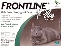 Merial Frontline Plus Flea and Tick Control for Cats and Kittens, 6 Doses