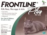 Merial Frontline Plus Flea and Tick Control for Cats and Kittens, 6 Doses