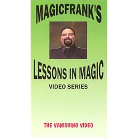 Magicfrank's Lessons in Magic - The Vanishing Video [VHS]