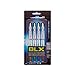 uni-ball® Vision™ Elite™ Liquid Ink Rollerball Pens, Bold Point, 0.8 mm, White Barrels, Assorted Ink Colors, Pack Of 4