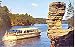 Chimney Rock Wisconsin Dells Wisconsin Postcard