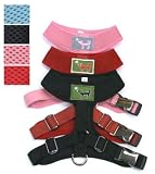 Pet Supplies : Gooby Freedom Harness Black Medium