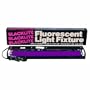18" Size Flourescent Blacklite Party Light Fixture