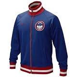 Chicago Cubs Infant Baby Hooded Fleece Zippered Blue Sweatshirt (24 Months)