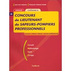 Concours de lieutenant de sapeurs-pompiers professionnels Cat�gorie B