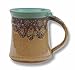Clay In Motion Handmade Ceramic Medium Mug 16oz - Island Oasis