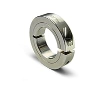 Ruland ENCL20-6-SS 303 Stainless Steel Shaft Collar, Thin Line, One Piece, 0.217
