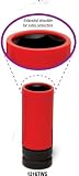 Gorilla Automotive 1316TWS Thin Wall Impact Sockets With Protective Sleeve (13/16 Hex with 1/2 Drive)
