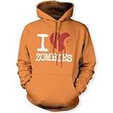 I Heart Zombies Unisex Hooded Sweatshirt