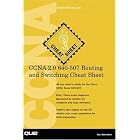 Click here to buy CCNA 2.0 640-507 Routing and Switching Cheat Sheet by  Joe Habraken.