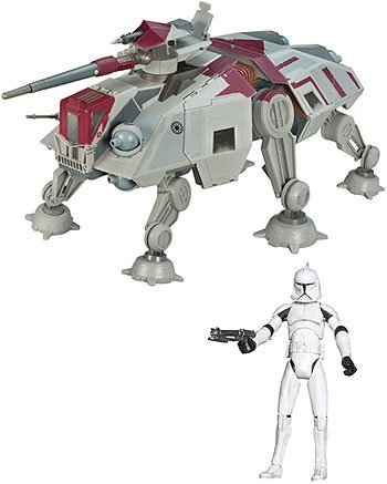 Star Wars The Clone Wars AT-TE All Terrain Tactical Enforcer Vehicle