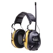 Peltor 90541 WorkTunes AM/FM Hearing Protector with Digital Tuning